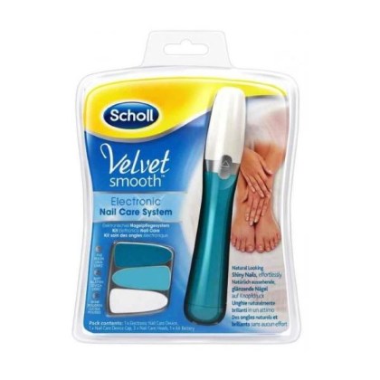 SCHOLL VELVET SMOOTH ELECTRONIC NAIL CARE SYSTEM